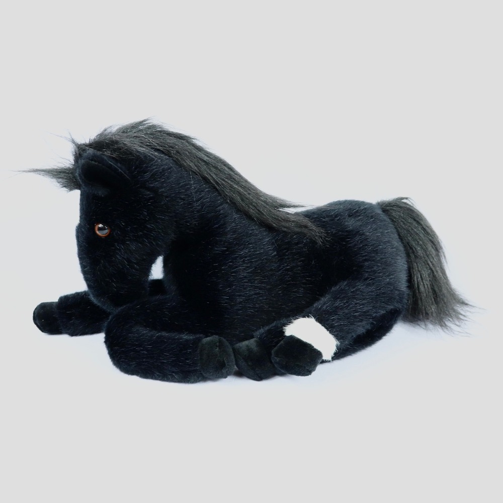 Vintage 1994 Dakin Black Beauty Plush Horse Stuffed Animal 18"
